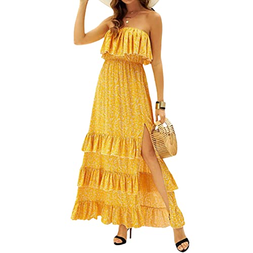 Party Chili Abito Estivo da Donna Plus Size Abito