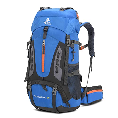 King'sGuard 60L Hiking Backpack Men Women Camping Backpack Waterproof
