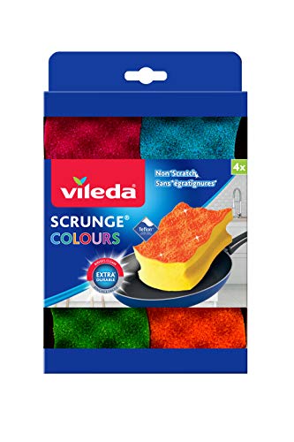 Vileda PurActive Sponge Scour Blue - Ultimate Cleaning Products