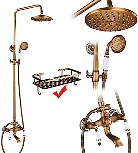 Shower mixer k01 e02 avec support de rangement pour cabine de douche étroite