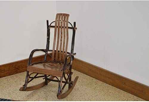 A & L Furniture Co. Amish Bentwood Hickory Child's Rocker - Lead TIME to Ship 6 Weeks