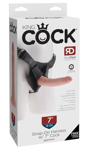 Pipedream King Cock Strap-on Harness with Cock, 7