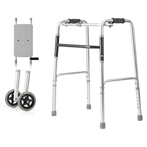 ウォーキングフレームウォーカー、折りたたみ式軽量アルミニウム歩行補助具高さ調節可能高齢者障害者ステッキ高齢者ウォーカー (サイズ さいず : C) Thoughtful