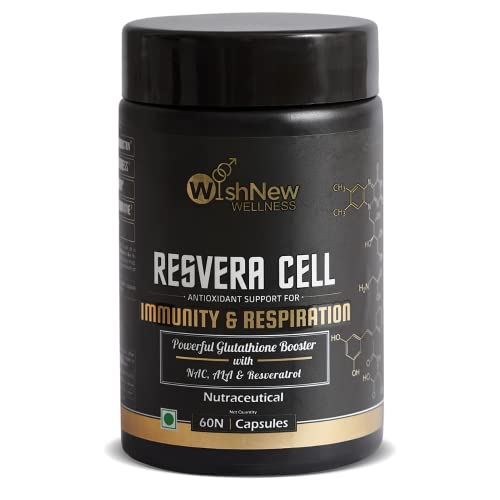 WishNew Wellness Resvera Cell Antioxidant Support for Immunity