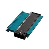Contour Gauge Duplicator Ruled Contour Duplication Gauge Plastic Contour Copy Duplicator Circular Frame Profile Gauge Tool 5 Inch Blue