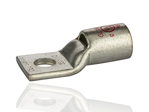 NSI GL35048 Series GL Compression Peep Hole Copper Lug, One Hole NEMA, 1/2