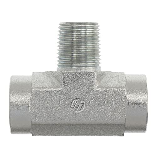 Image of 3 /8 inch Female Pipe x 3 /8 inch Female Pipe x 3 /8 inch Male Pipe Branch Tee Steel