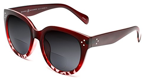 SAMBA SHADES Bifocal Sunglasses for Women Oversized Built In Reading Lenses- Round Readers Under the Sun4