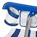 CREVICOSTA Silla Playera Nevera 2108 Azul Y Blanco