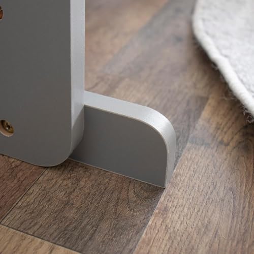 Image of Snazzy Engineered Wood 4-Tier Toy Storage Organizer with 12 Bins Grey /White