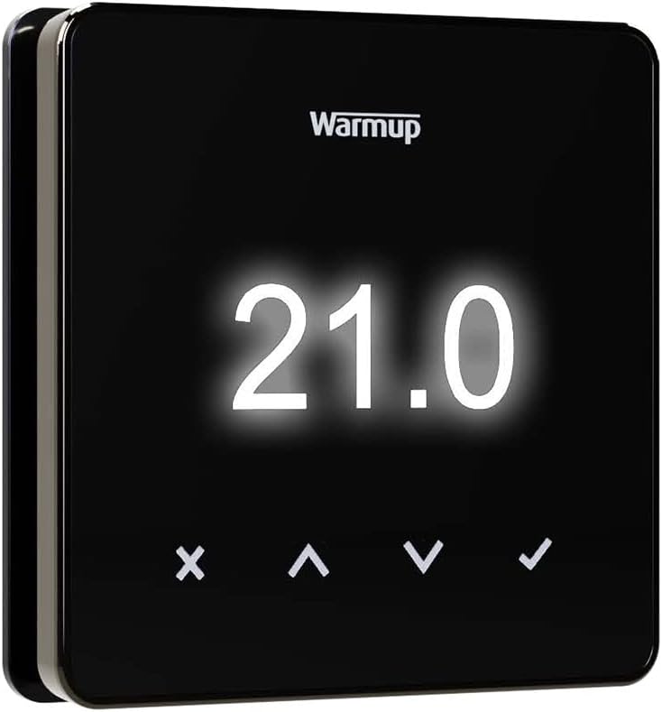 Warmup Element WIFI Underfloor Heating Thermostat Dark