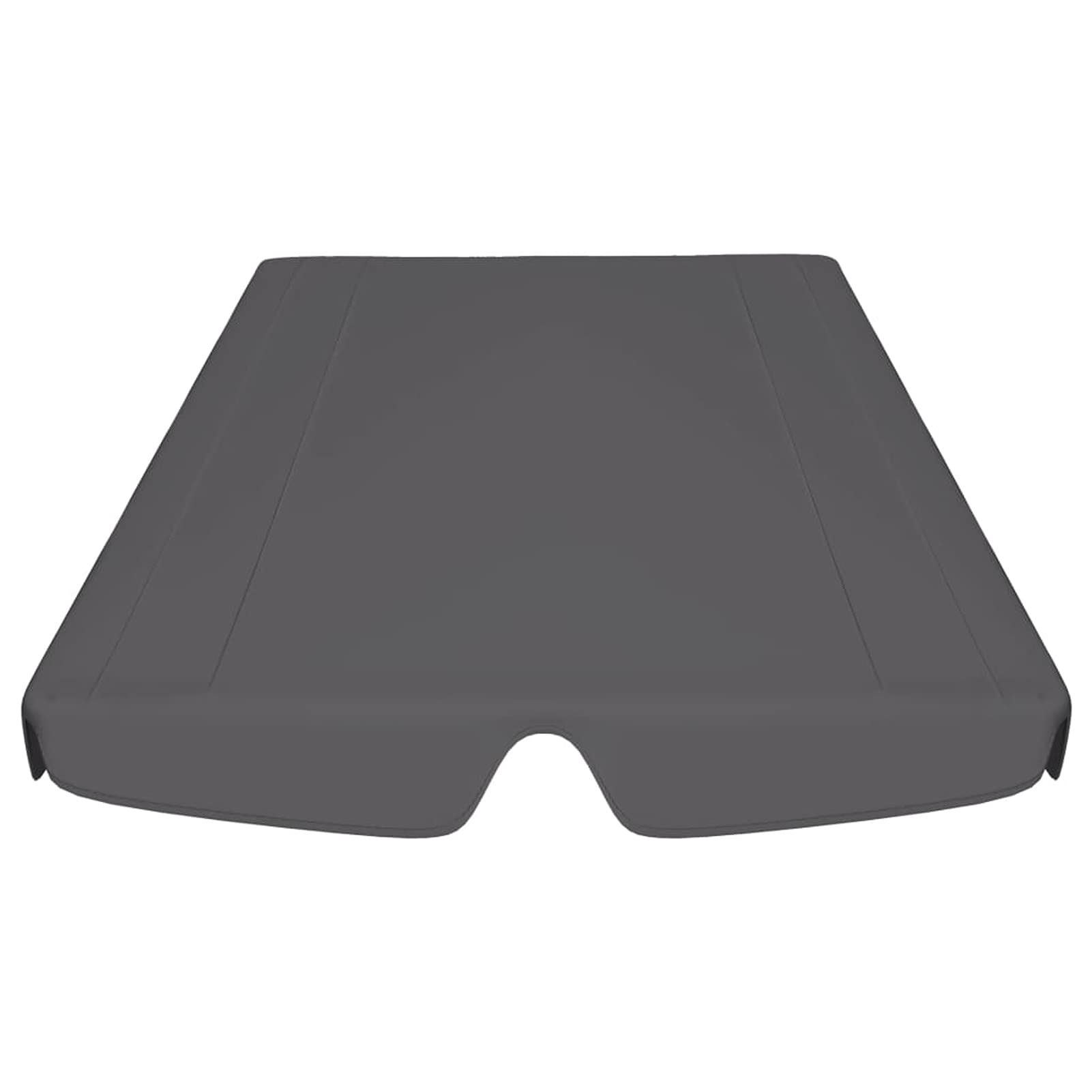 JUDYY Baldacchino per Dondolo da Giardino Antracite 150/130x70/105cm,Accessori per baldacchini e Gazebo,Tetti per baldacchini e gazebi-312099