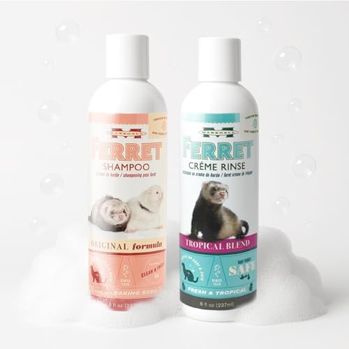Marshall Ferret Grooming Bundle – Original Shampoo and Tropical B...
