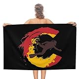 Scuba Diver Colorado Flag Soft Beach Towel Quick Dry Bath Swim Towels for Women Men Travel Vacation 31