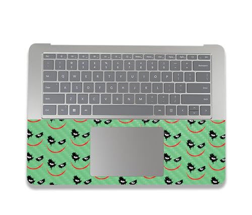 Image of MightySkins Carbon Fiber Skin Compatible with Microsoft Surface Laptop Studio 2 (2023) Full Wrap Kit - Why So Serious | Protective, Durable Textured Carbon Fiber Finish | Made in The USA