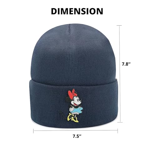 Bonnet femme tricot Minnie Mouse Disney idéal pour vos sorties neige