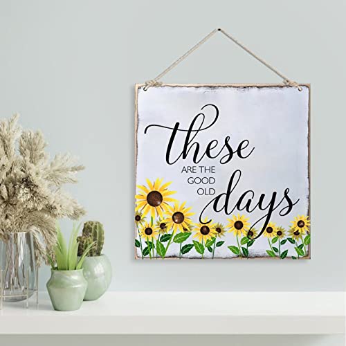 Cadre bois rustique tournesol grand format intérieur