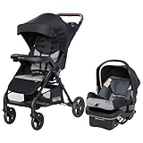 Baby Trend Passport Cargo Travel System (with EZ-Lift™ Plus Infant Car Seat), Black Bamboo
