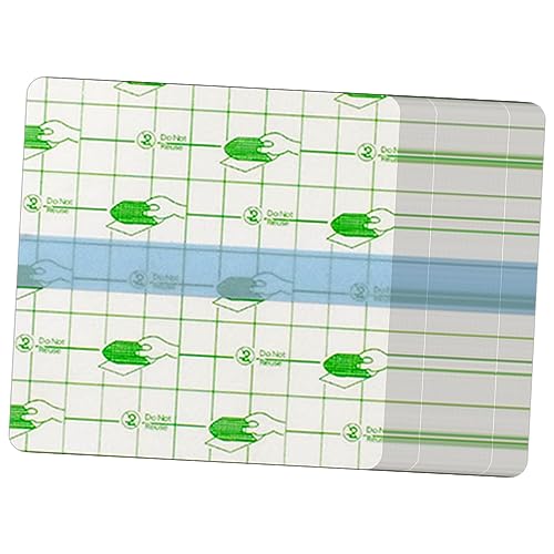 Mikinona 100 Piezas Paleta De Maquillaje De Mano Bandeja Almohadillas Mini Paletas Impermeable Paleta De Mano Adhesiva Maquillaje De Manos Sombra Plato Mezclador Película De Poliuretano