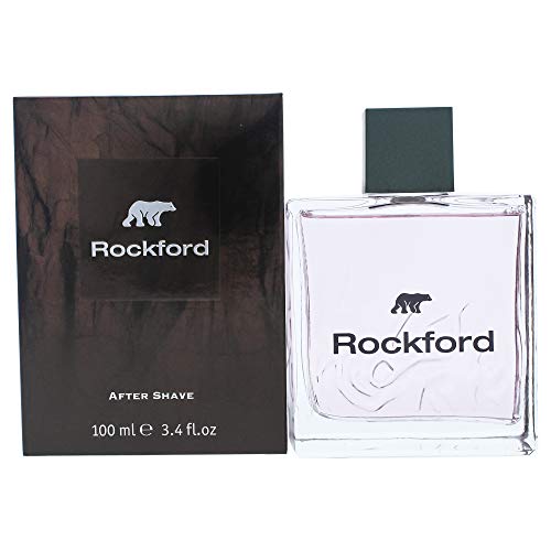 Rockford, Classico, After Shave, Dopobarba Uomo, con Note di Lime, Mandarino, Bergamotto, Zenzero, Betulla, Pepe Nero, Noce Moscata, Legno di Sandalo e Cedro, Incenso, Patchouli, Oakmoss, 100ml