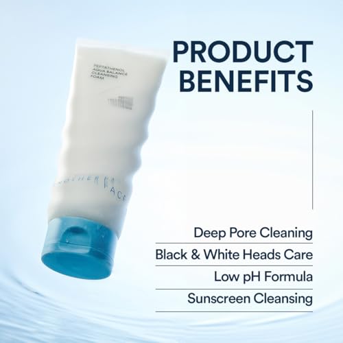 ANOTHERFACE Peptathenol™ Cleansing Foam + Oil, Double Cleansing Set for Sunscreen & Water Proof Makeup Removal, Non-Irritation for Sensitive Skin, Vegan, Korean Skincare