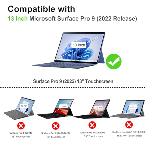 FINTIE Case Compatible with Microsoft Surface Pro 9 (2022 Release) 13 Inch - Image 2