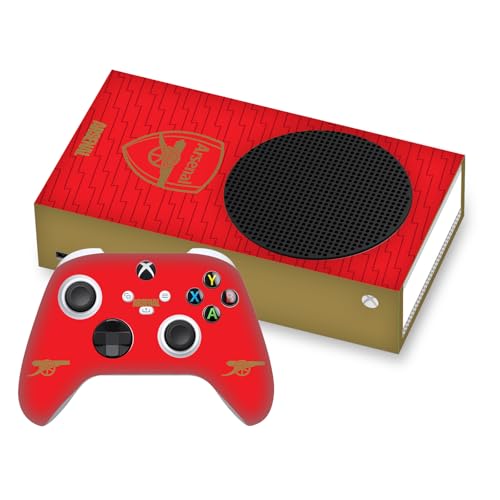 Prot&eacute;ger Xbox Series S Contre Rayures Skin Vinyle Arsenal FC Manettes
