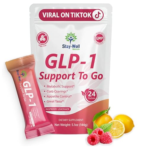 GLP-1 Supplement | Natural GLP-1 Production | GLP 1 Booster Drink Mix to Control Appetite and