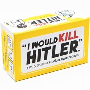I Would Kill Hitler” – ‘The What Would You Do?’ Adult Party Game of Hilarious Hypotheticals – Fun Board Game for Adults – Game Night Games – Fun Game for Group Game Night Ages (3-8 Players)