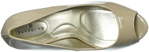 Bandolino Footwear Women's Rainaa Pump, café Latte, 5 | Image 4