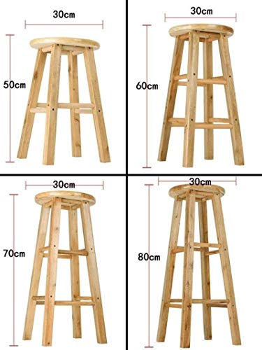 Taburete de madera para alcanzar armarios altos de cocina 4