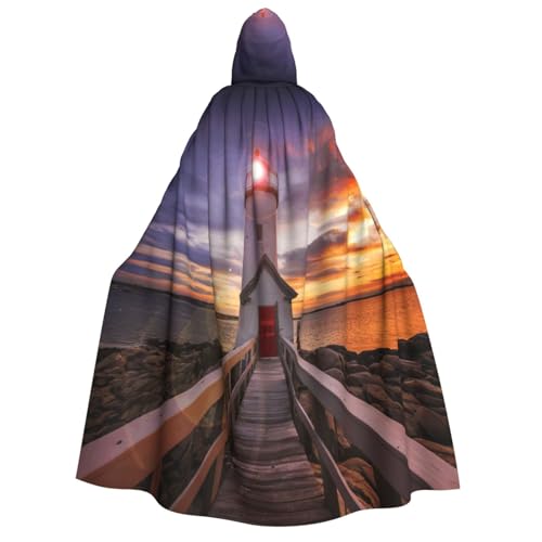 Cape à capuche phare médiéval pour briller lors de votre soirée cosplay de Noël