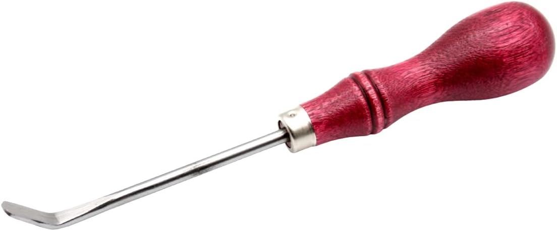 C.S. Osborne Basket Weaving Tool #424-B Bent Blade, Made in USA