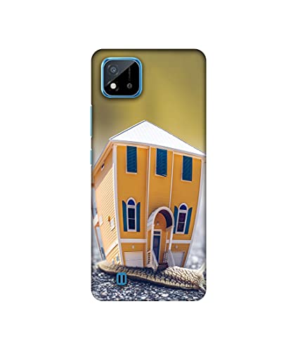 Image of Amazon Brand - Solimo Basic Case for Realme C20 (Plastic Multicolor)