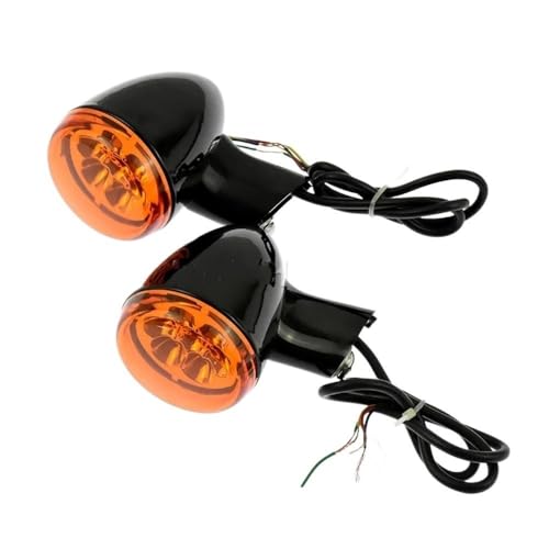 Clignotants arrière moto avec support et lentille pour Sportster XL 883 1200 - 3