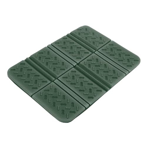 VOCOSTE Foam Camping Pad, Foldable Camping Cushion Seat, Portable Waterproof Sit Pad for Picnic, Hiking, Backpacking, Mountaineering, Save Your Backpack Space, Army Green