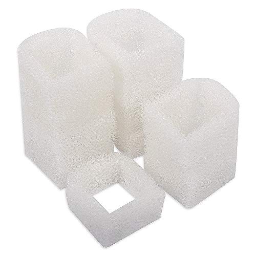 MyfatBOSS 12 Packs Pet Fountain Filter, Replacement Foam Filter Pre-Filters Compatible with Drinkwell Stainless Steel 360