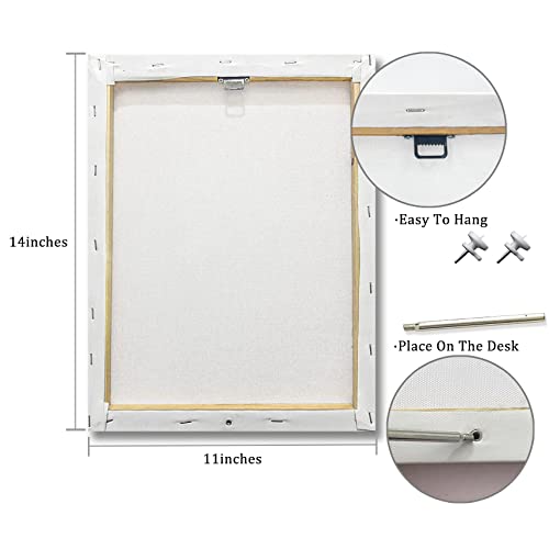 Xwelldan You Are Amazing Loved Enough Butterfly Wall Art Canvas Prints, Butterfly Lover Gifts For Women, Inspirational Quotes Wall Art Decor For Home Bedroom Girls Room, 11 X 14 Inch, Framed #TOP5