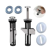 Neu Toilettensitz Schraubensatz, Universal lang, Edelstahlmutter Schraube, Toilettendeckel Wartung Zubehör, einfach zu installieren (Screws-JS2)