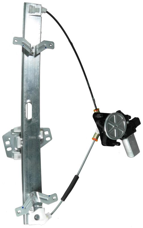 Image of TRQ Front Right Power Window Regulator & Motor Assembly Passenger Side Compatible with 2003-2007 Honda Accord HO1351109