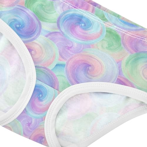 Joisal Pastel Watercolor Print Girls Underwear Toddlers 2t Cotton Cute Panties Girl Funny Briefs Underpants4