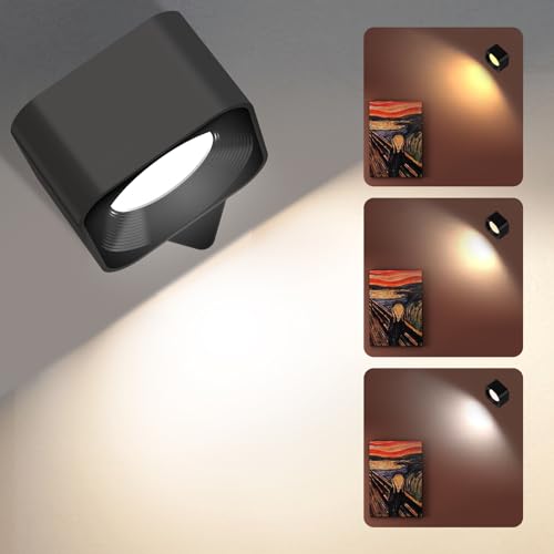 Encuentra reviews de Luz de lectura LED dormitorio que puedes comprar esta semana. 34 HomeChi Lámpara de pared LED 1Piezas, USB Recargable Magnética Luz de Lectura, 360 ° de Rotación Dormitorio Escalera Gabinete Cabecera del Libro de Luz con Función Táctil...