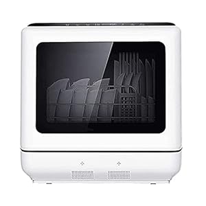 YXZN 850 W tafelvaatwasser, ingebouwde 5 liter watertank, mini-opzetvaatwasser, touch-bediening, led-display, ideaal…