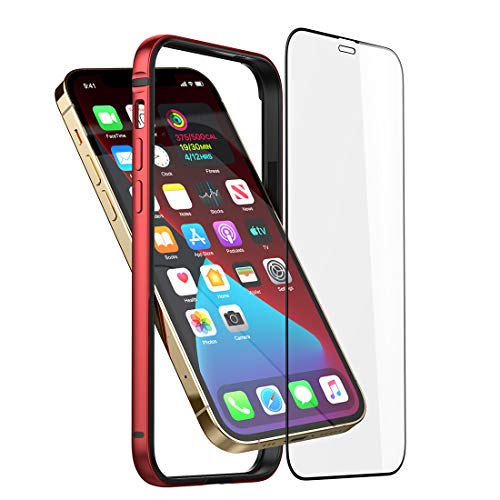 Funda iPhone 12 delgada de metal para reuniones y uso diario