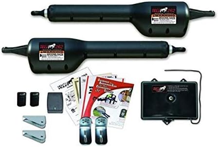 Mighty Mule MM262 Automatic Gate Opener for Light Duty Dual Swing Gates Up to 12' Long or 300 lb