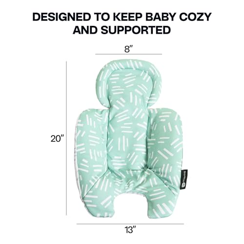 Image of 4moms RockaRoo and MamaRoo Infant Insert, Machine Washable, Cool Mesh Fabric, Reversible Design, Mint
