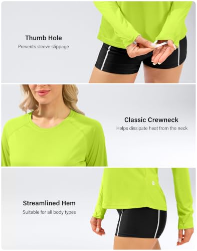 Image of UPF 50+ Sun Shirt for Women Long Sleeve Quick Dry UV Protection Hiking Top