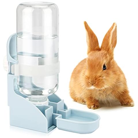 HYLYUN Kaninchen Automatischer Wasserspender, 500ml Hängend Haustier Wasserspender für Meerschweinchen Chinchillas Igel Frettchen Cover