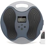 Circulation Machine Blood Booster for Feet and Legs, EMS Foot Massagers for Pain and Circulation, Foot Circulation Machine Stimulator for Neuropathy Pain/Muscle Relax/Plantar Fasciitis, with TENS Pads