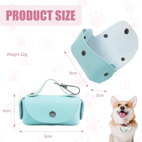 3 Stück Kotbeutelspender Hundekotbeutelspender Kotbeutelhalter Hundekotbeutel Halter Kotbeutelspender Für Hunde Geeignet Für Die Meisten Standard Hundekotbeutel (Grau, Rosa, Hellblau)